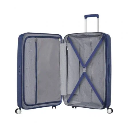 American Tourister Soundbox Spinner 67cm 67x46.5x29cm Maleta Mediana 4 Ruedas Azul Marino American Tourister Soundbox Spinner 67cm 67x46.5x29cm Maleta Mediana 4 Ruedas Azul Marino